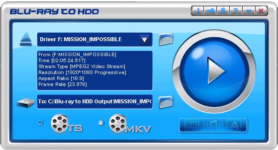 Blu-ray to HDD 1.20